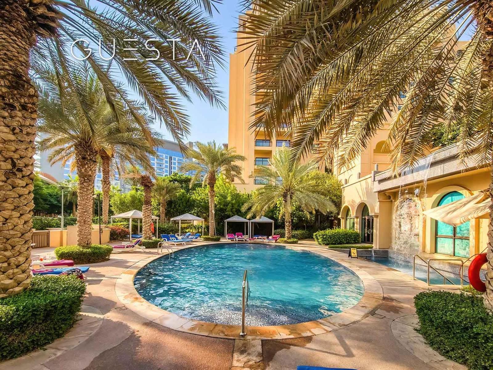 Fairmont Apartments The Palm, Free Access To Hotel Beach And Pools ドバイ エクステリア 写真