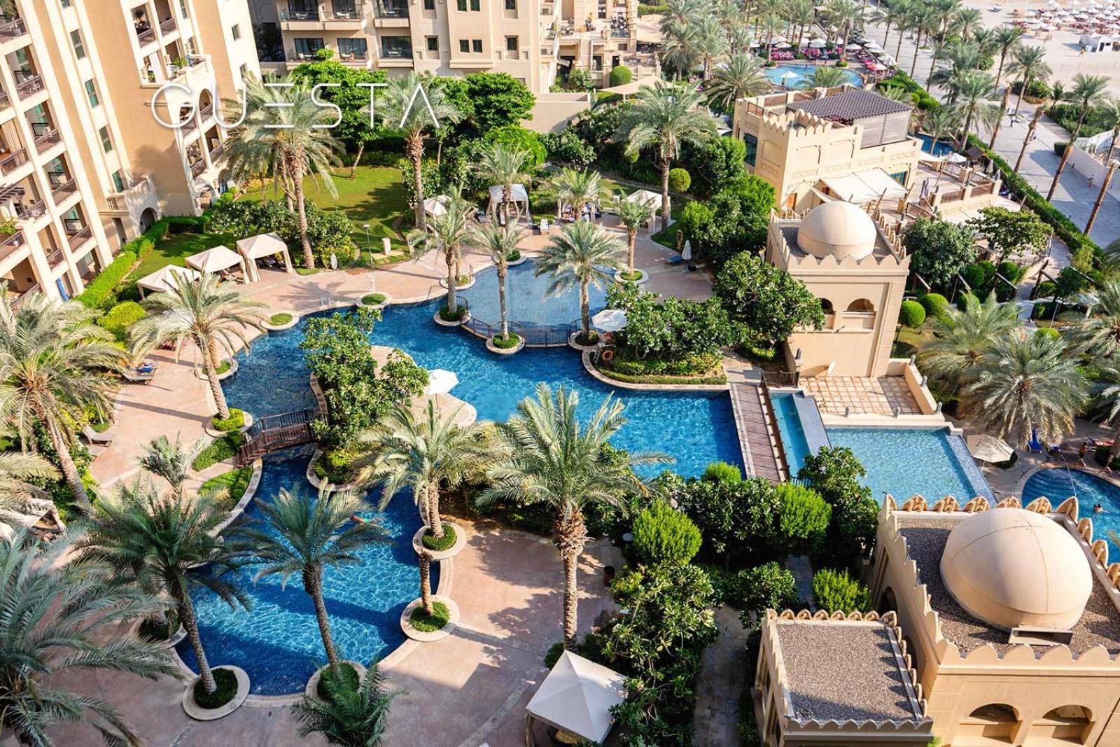 Fairmont Apartments The Palm, Free Access To Hotel Beach And Pools ドバイ 部屋 写真