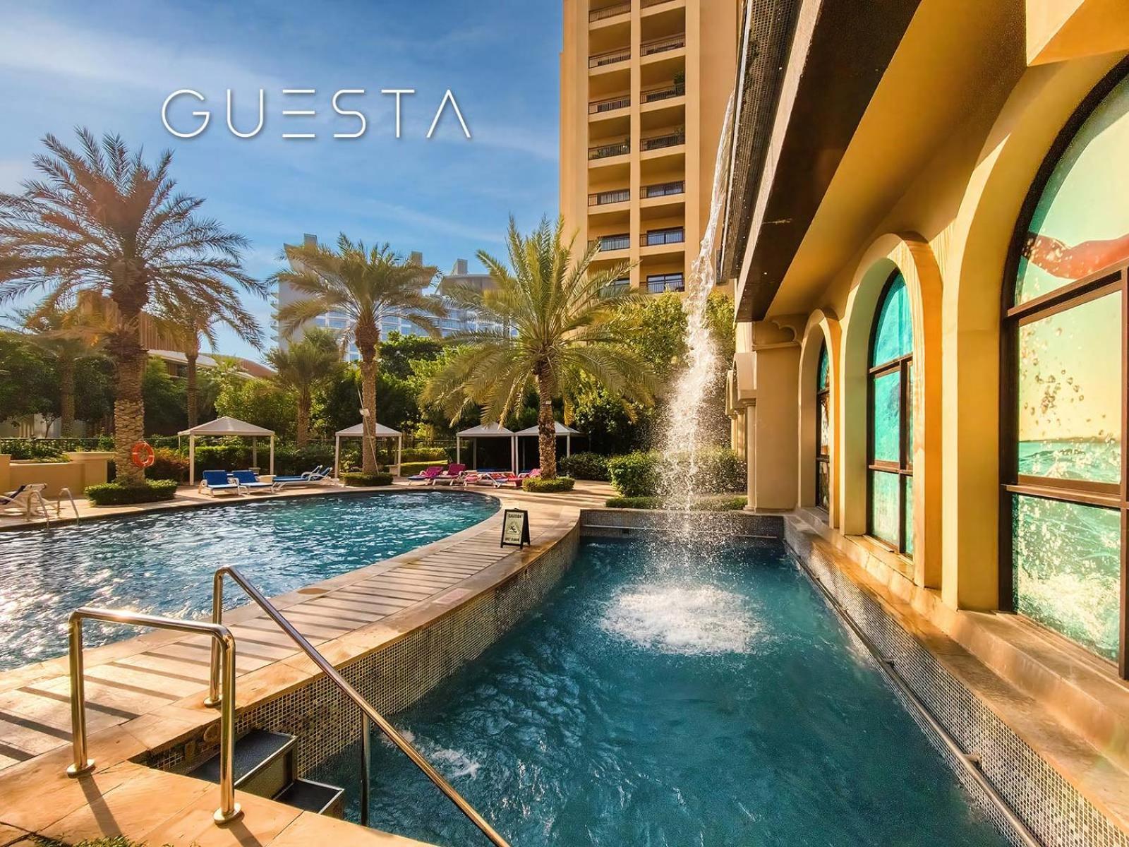 Fairmont Apartments The Palm, Free Access To Hotel Beach And Pools ドバイ エクステリア 写真