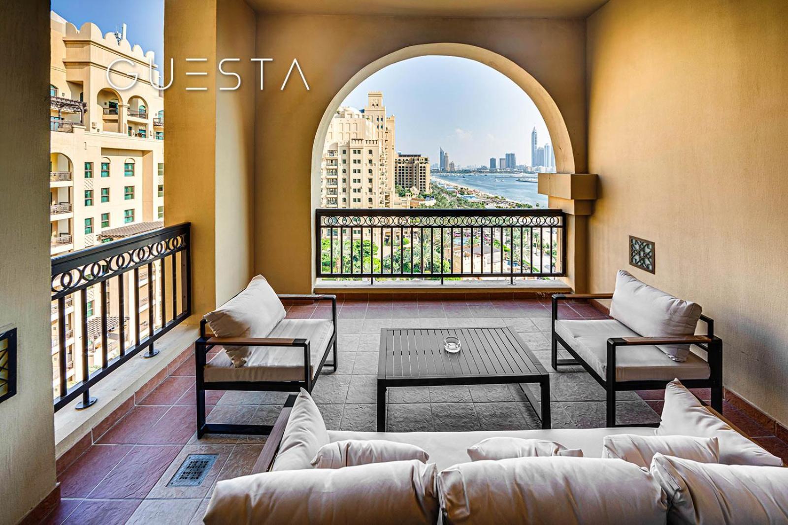 Fairmont Apartments The Palm, Free Access To Hotel Beach And Pools ドバイ エクステリア 写真