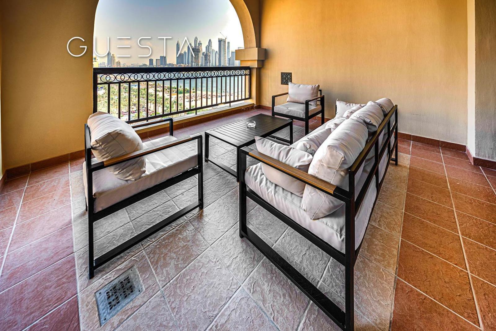 Fairmont Apartments The Palm, Free Access To Hotel Beach And Pools ドバイ 部屋 写真